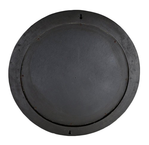 Iron Finish 24" Resin Porthole Mirror Nautical Wall Mount Round Ship - Picture 4 of 4