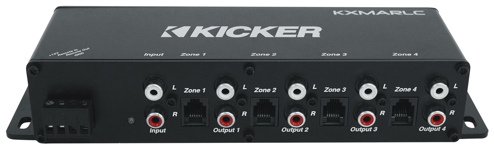Kicker 48KXMARLC - 4-зонный дистанционный регулятор уровня воды на лодкахавтофургонах для морских усилителей