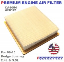 Af6121 Premium Engine Air Filter For 09-19 Dodge Journey 2.4l 3.5l Ca9054 62389