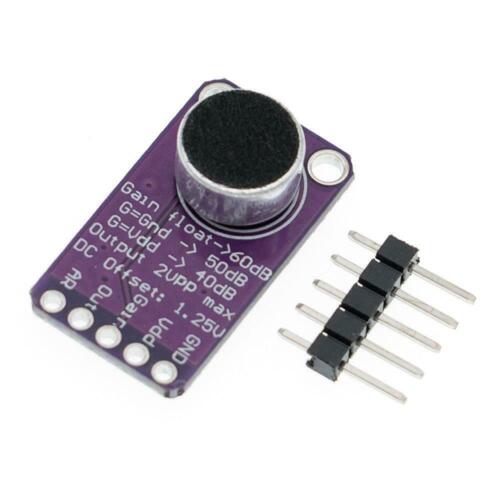 MAX9814 Electret Mikrofon Verstärker Modul Auto Gain Control AGC für Arduino - Bild 5 von 5