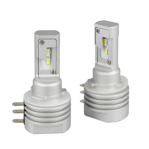 LEQU 12/24V Halo Led Serie 11 Quick-Fit - (H15) - 15W - Pgj23t-1 - 2 Pz - Scatol
