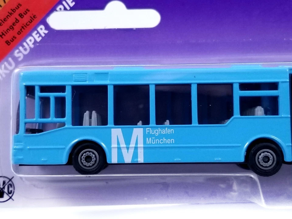 Siku Gelenkbus MAN Hinged Bus / #1617 / Rare Flughafen Munchen / Scale HO-1:87 - Image 2 of 4