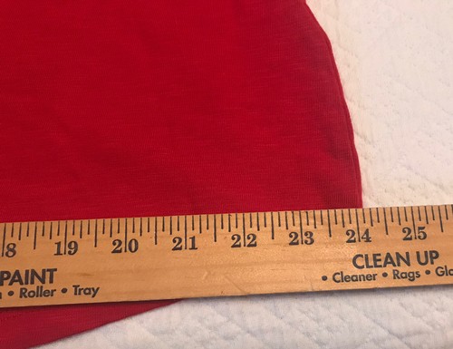 Coldwater Creek PL Rojo Manga 3/4 Tejido Top Bordado Patrón Ciervo NUEVO PRECIO DE VENTA SUGERIDO POR EL FABRICANTE $60 - Imagen 8 de 11
