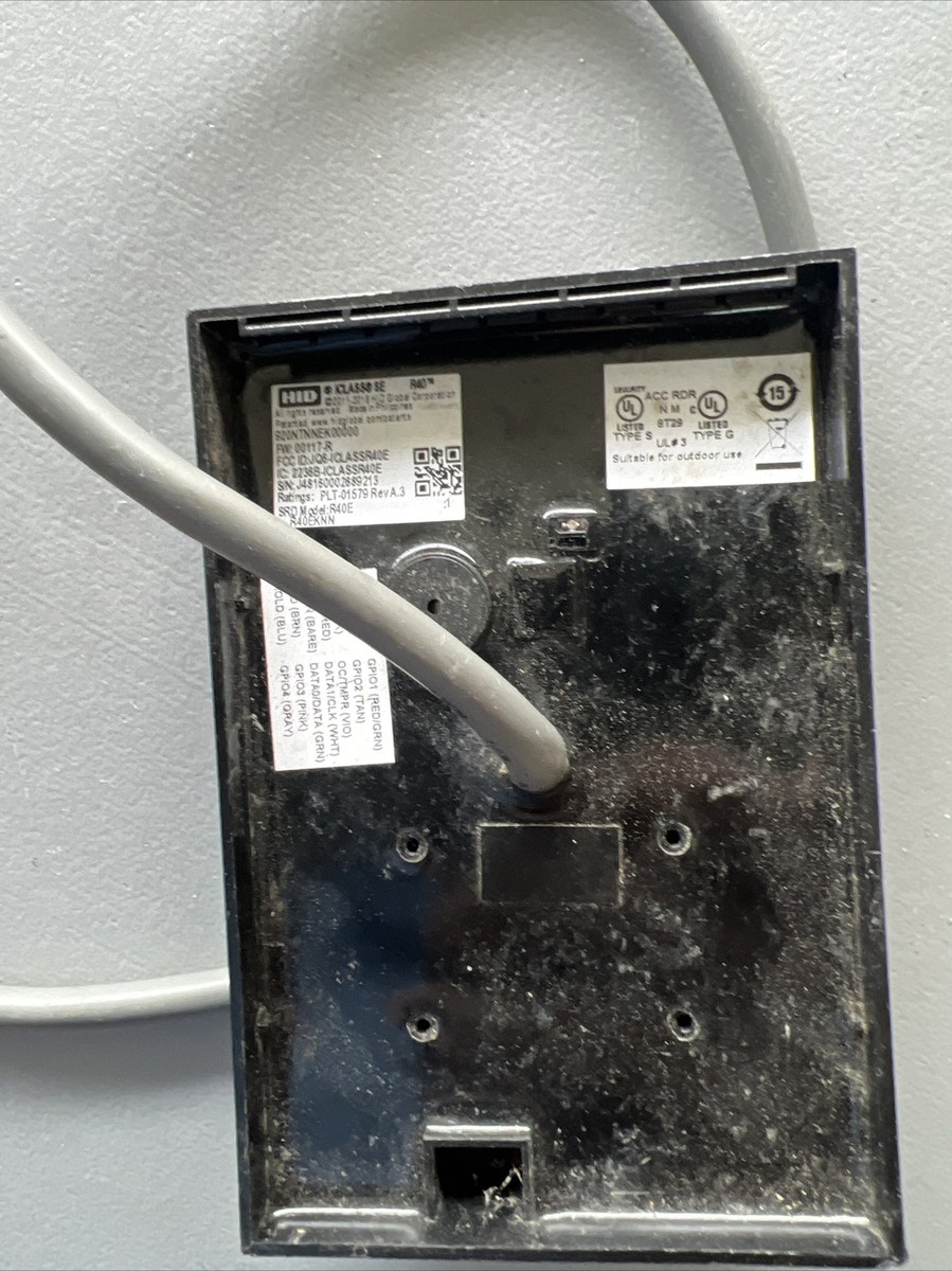 HID Global 920NTNNEK00000 R40 ICLSS SE, NO PRX, STD, WIEGAND