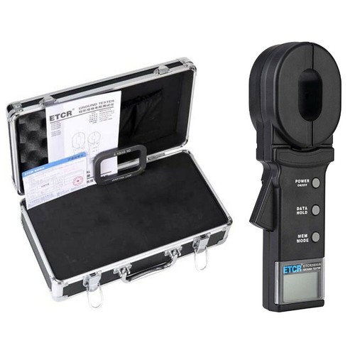 ETCR2000A Erdungsmesszange – Präzisionsmessung 0,01-200 Ohm, Berührungslos, Mit Alarm & Datenspeicher