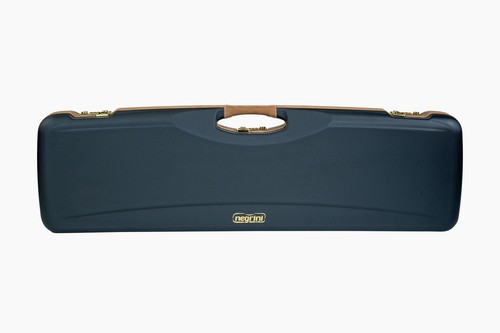 1654LX: OU Trap or Sporting Clay Shotgun Hard Case with Deluxe Leather Trim for