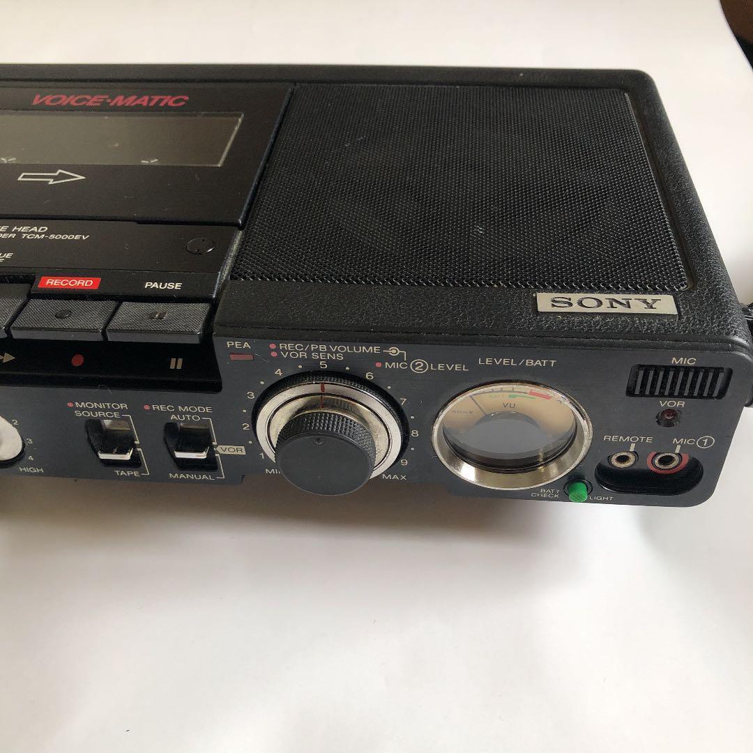Sony TCM-5000EV Black Professional Cassette Recorder Sony TCM-5000EV Black Professional Cassette Recorder