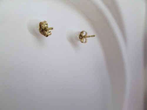 Genuine Pearl Necklace Bracelet and Post Earring Set With 14K Gold Clasps NEW - Picture 9 of 10