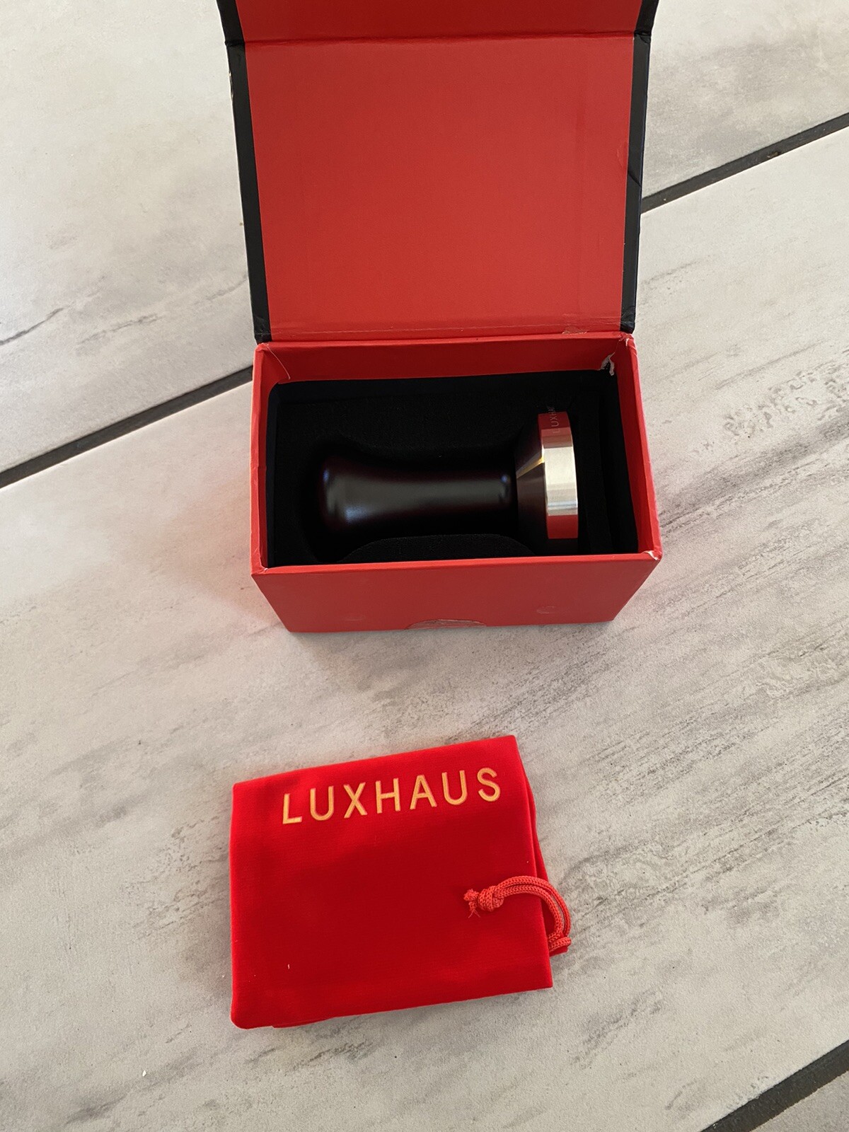 LuxHaus 58mm Calibrated Pressure Tamper for Coffee and Espresso