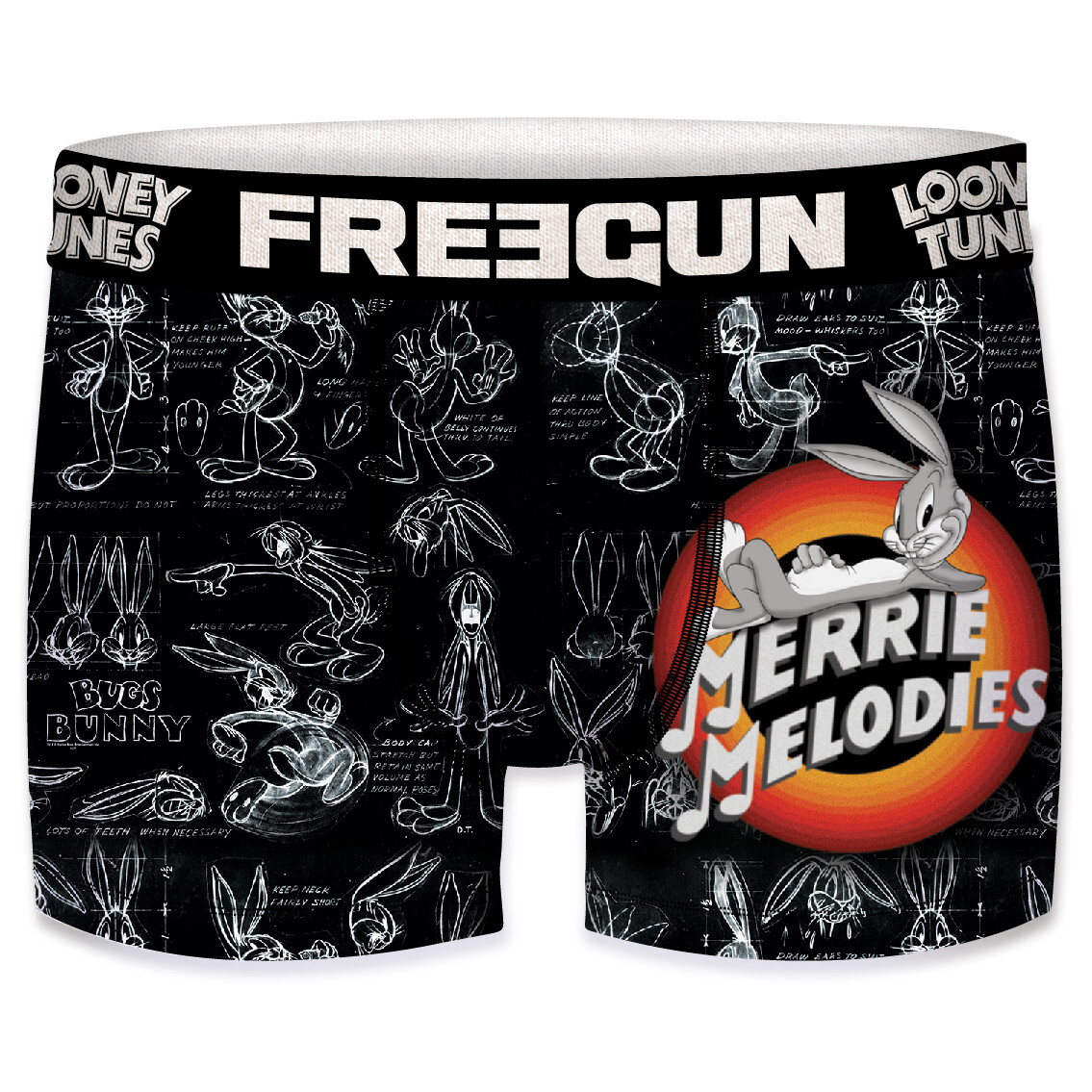 Трусы-боксеры Freegun Looney Tunes Herren Bugs Bunny Daffy Duck Размеры S M L XL XXL 1890₽