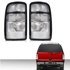Fit For 00-06 Chevy Suburban Tahoe GMC Yukon Tail Lights Lamps Rear Pair Set
