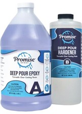 Deep Pour Epoxy Resin Promise 3 Quart Kit for River Tables  Artistic Castings