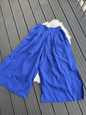Issey Miyake Drape Jersey Bottom Hose Unisex | Blau | Größe 3 / M | UVP 845 
