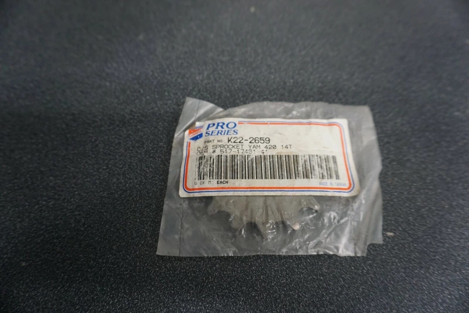 New Pro Series Steel Front Sprocket 14T Suzuki R65 Yamaha Big Wheel DT5 K22-2659