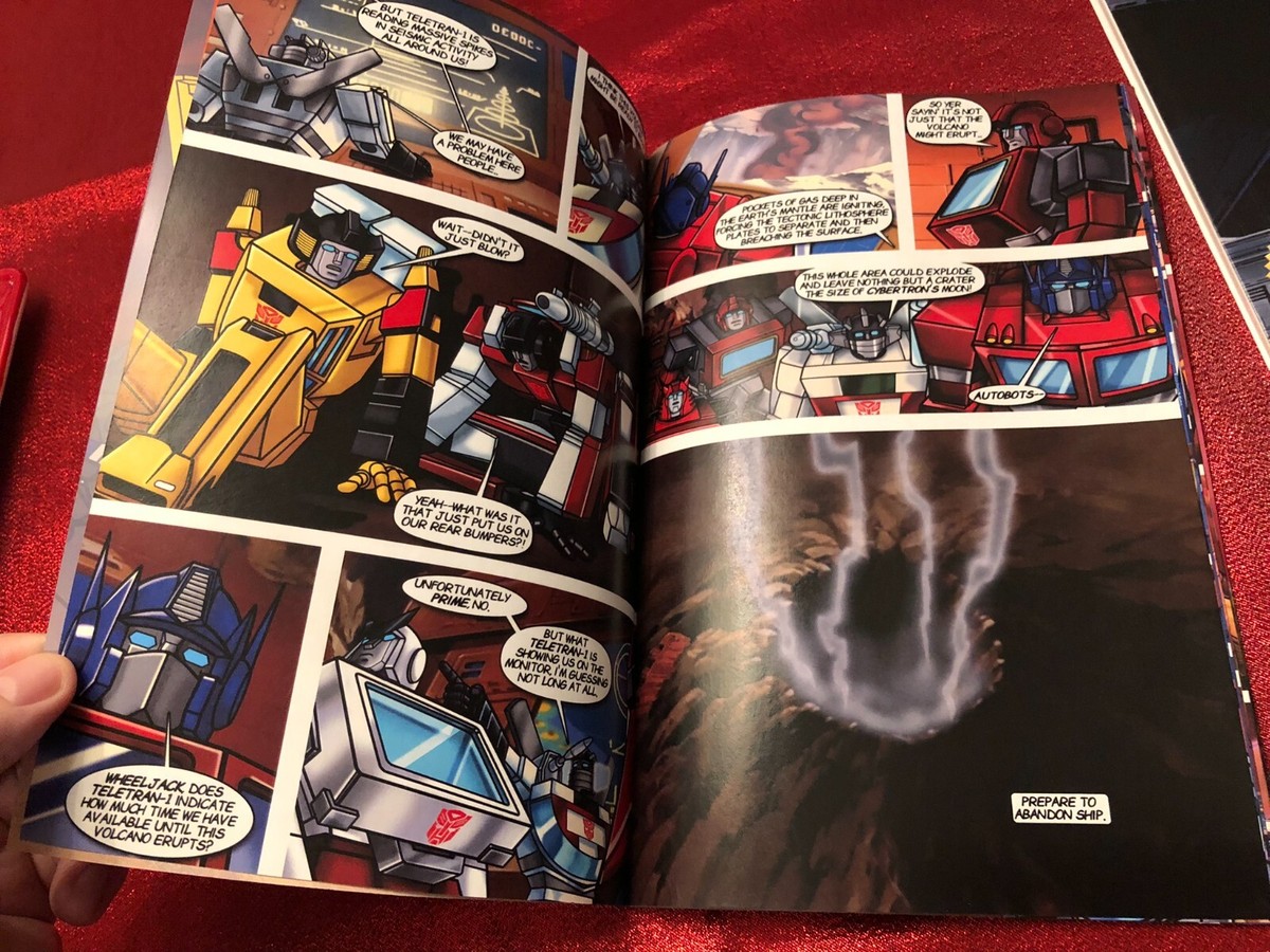 G1 Transformers Fan Comic 2 Book Set Optimus Prime Megatron