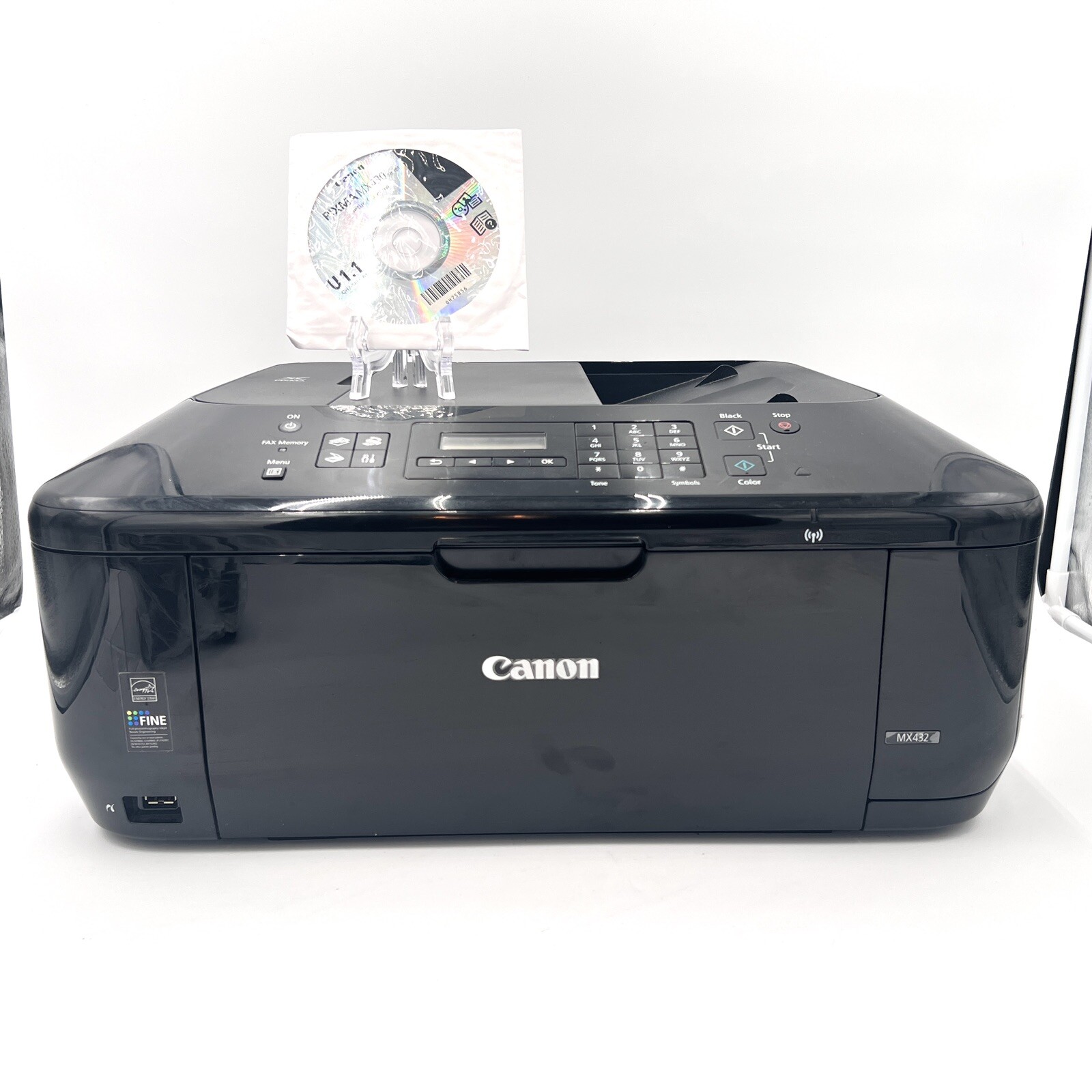 USB Cable For: Canon PIXMA MX432 Wireless Color Photo Printer (10