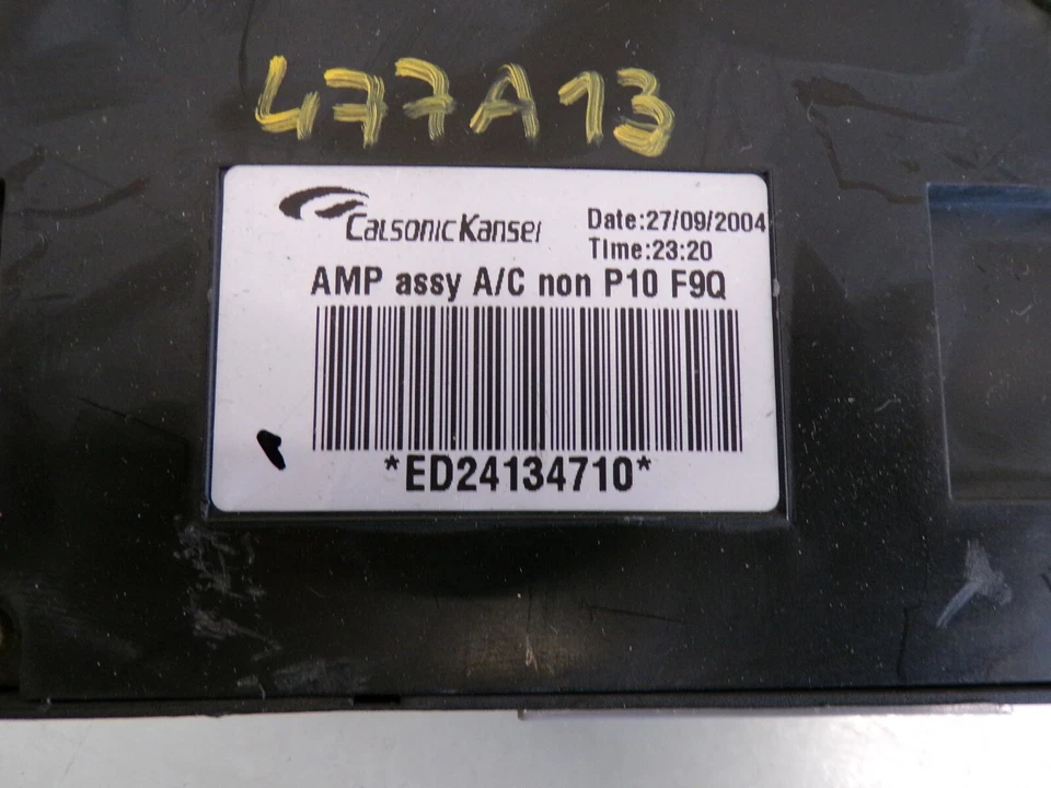 Comfort Control Unit AMP Assy A/C Non P10 F90 Nissan Primera P12 (477A13) - Immagine 4 di 4