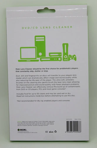 CD/DVD Player Head CLEANER Kit NEW cleaning disk disc lens laser game movie Moki - Picture 2 of 3