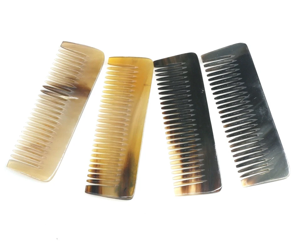 Real Horn 4 Inch (10cm) Mini Pocket Comb with Personalisation Optional - Image 2 of 4