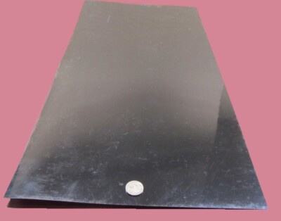 HDPE (Polyethylene) Sheet Black, .062 (1/16) Thick x 12'' Wide x 24'' Long 4 Units