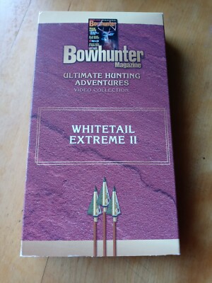 Bowhunter Magazine VHS Ultimate Hunting Adventures Whitetail Extreme 2