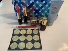 Estee Lauder 9 Pc Gift Set Skincare Perfectly Clean Makeup Travel Size NEW