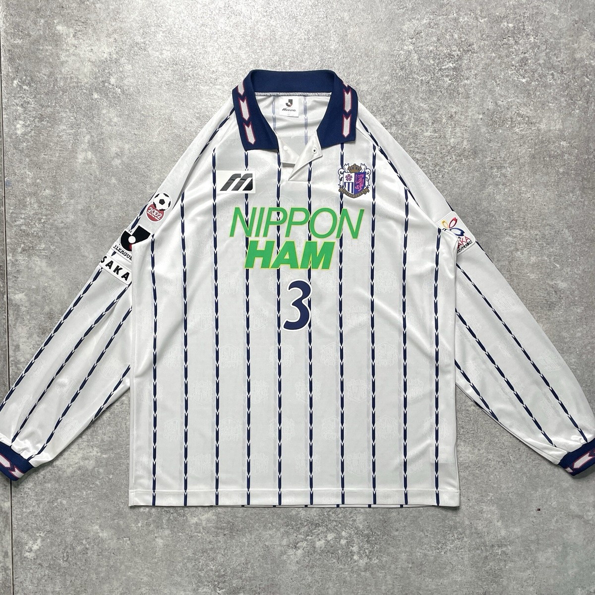 1997-99 J-league CEREZO OSAKA Mizuno Away L/S Player Issue #3】 | eBay