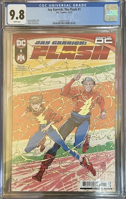 Jay Garrick The Flash #1 (Of 6) Cgc 9.8 White Pages