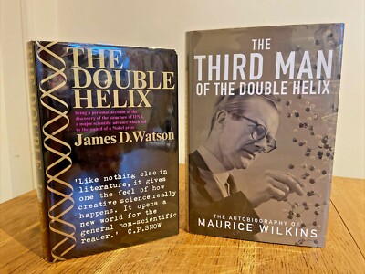 The Double Helix & The Third Man of the Double Helix UK HB 1st Ed Set - VGC