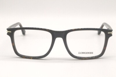 Longines LG5008-H 052 Tortoise Plastic Optical Eyeglasses Frame 53-18-145 Italy