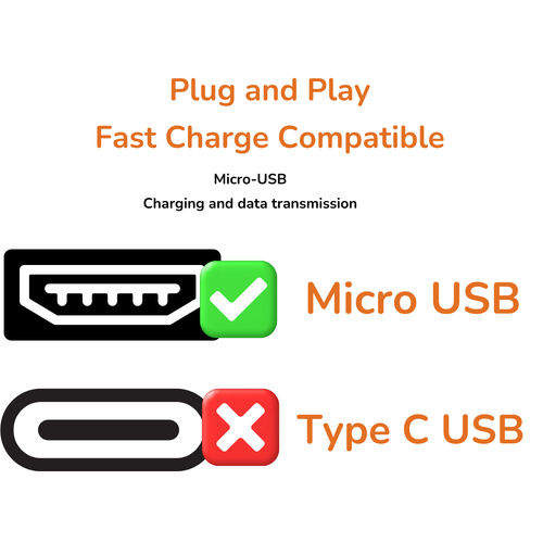 Short USB Cable for Amazon Fire TV Power Fire Stick from TV Port Cord - Afbeelding 2 van 5
