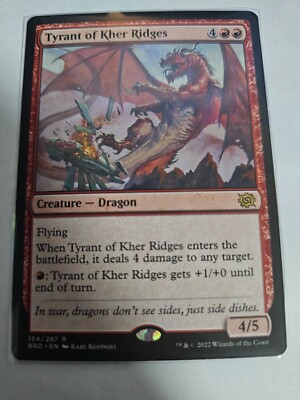 MTG -Tyrant of Kher Ridges- Brothers War #154 | eBay MTG -Tyrant of Kher Ridges- Brothers War #154 | eBay