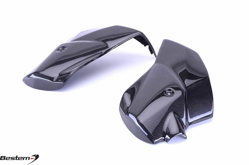 Triumph Tiger 800 100% Carbon Fiber Lower Radiator Covers (L+R) - Image 2 of 4