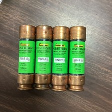 Bussmann Fusetron FRN-R-35 Fuse Dual Element Time Delay 35 Amp, Lot Of 4