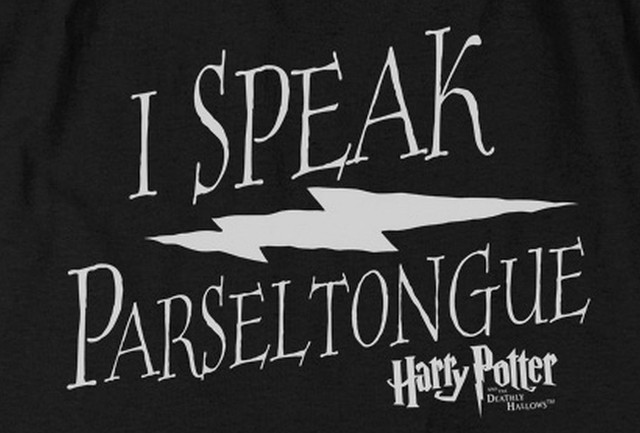 Harry Potter "I Speak Parseltongue" T-Shirt - through 7X | eBay