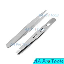 2 Beauty Salon Eyebrow Hair Tweezers Plucker BTS-272
