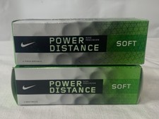 NEW in Box NIKE Precision Power Distance PD Soft Golf Balls 2 Sleeves, 6 Balls