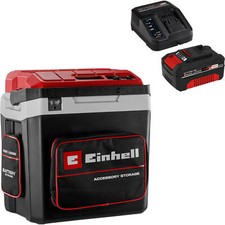 Einhell TE-COL 18/27 Li 18v Cordless or Corded Cool Box and Warmer 1 x 4ah Li-io