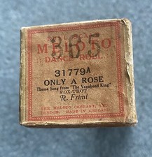 Meloto „Only A Rose” autorstwa R. Friml fox kłus pianola rolka