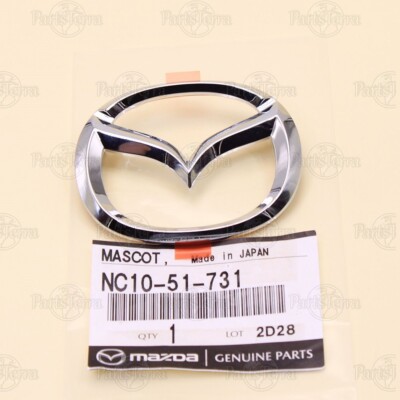 Genuine Mazda 1999-2000 MAZDA MIATA Front Bumper Chrome Logo