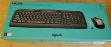 Logitech MK335 Wireless Keyboard and Mouse Combo - Black/Silver (920-008478)