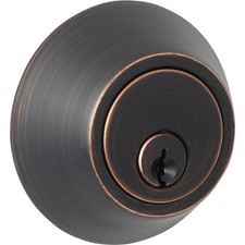 Steel Pro Oil Rubbed Bronze Single Cylinder Deadbolt DB9X71 Steel Pro DB9X71