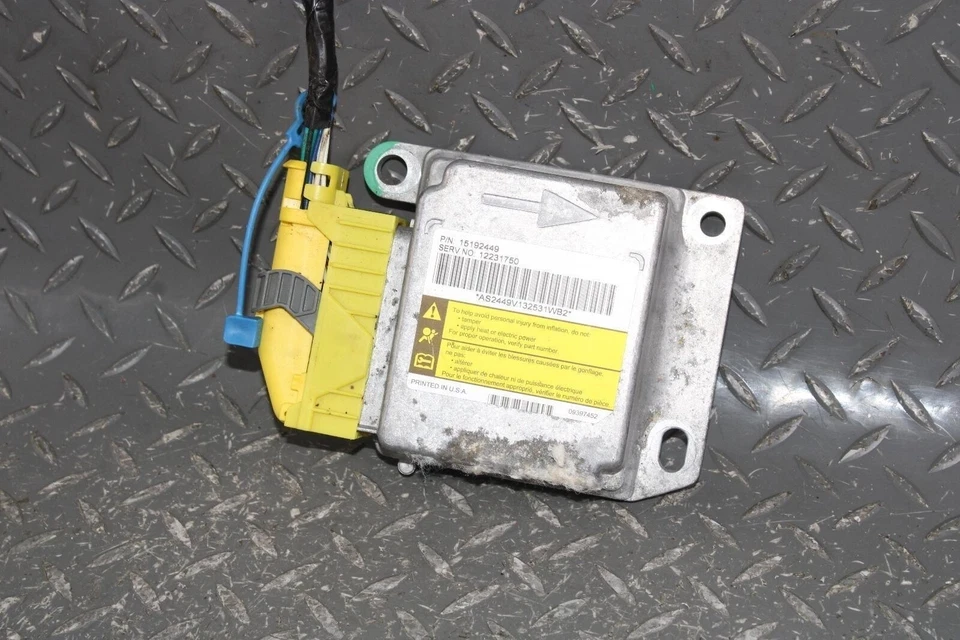 03-04 Hummer H2 Safety Crash SRS Restraint Bag Factory Control Module BCM Module Foto 3 de 4