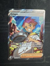 Crispin - 164/142 - SV07: Stellar Crown Ultra Rare Pokemon TCG