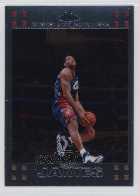 LeBron James 2007 Topps Chrome #23 Base Price Guide - Sports Card