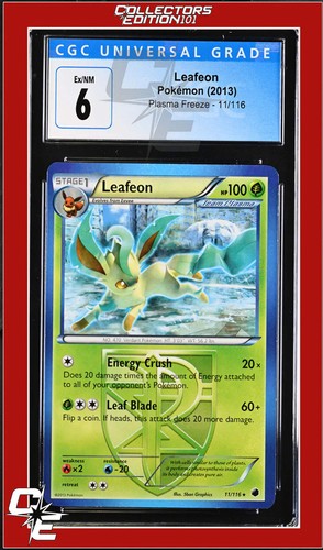 Leafeon graded CGC 6 for sale on eBay