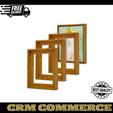 4 Pack Canvas Floater Frame for 12"x12" Canvas Paintings,Canvas Frame with 0....