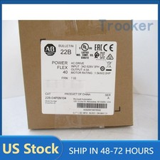 22B-D4P0N104 22BD4P0N104 NEW Allen Bradley PowerFlex 40 AC Drive  US Free Tax