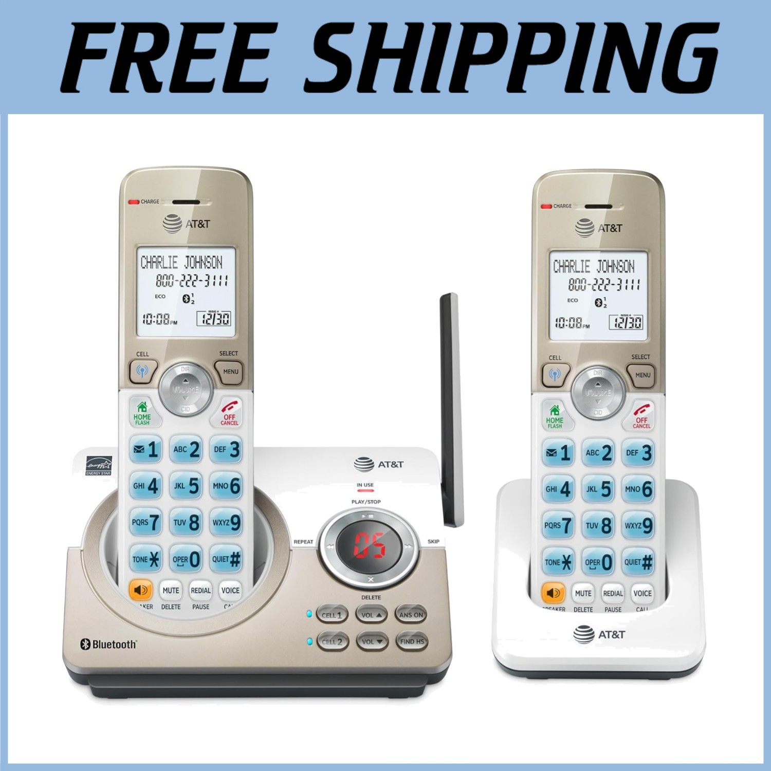 Home Phone System with Connect to Cell and Answering System