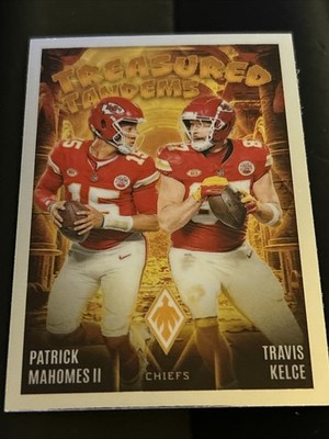 2024 Panini Phoenix - Treasured Tandems Patrick Mahomes II, Travis Kelce #TT-KC